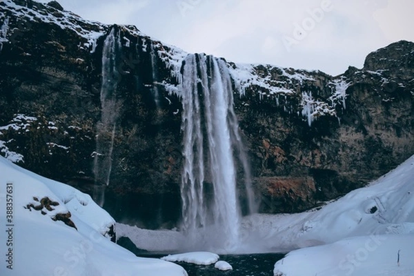 Obraz Seljalandsfoss Skyfall