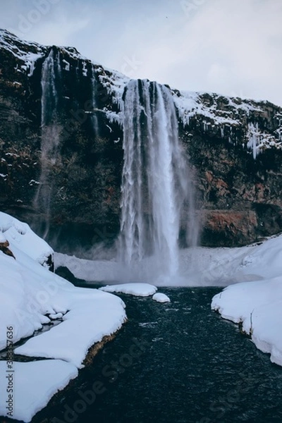 Obraz Seljalandsfoss Skyfall