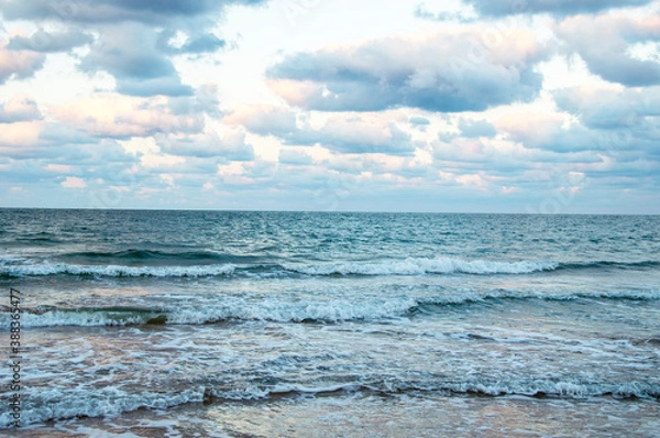 Fototapeta sea and clouds