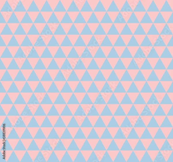 Fototapeta Triangle Seamless Repeat Pattern Background