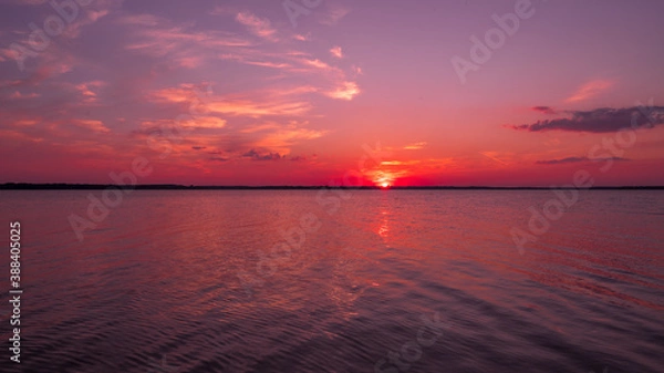 Fototapeta Sunset in Texas
