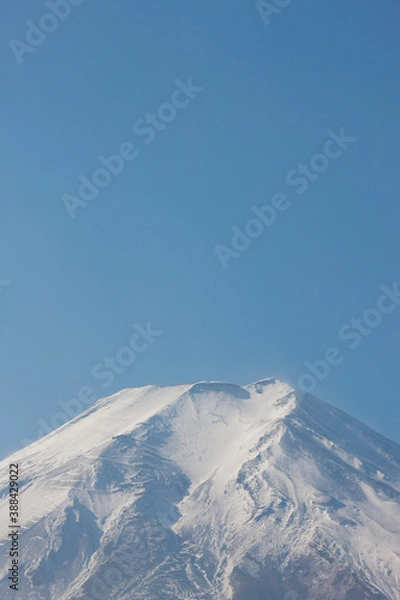 Fototapeta 富士吉田市からの富士山
