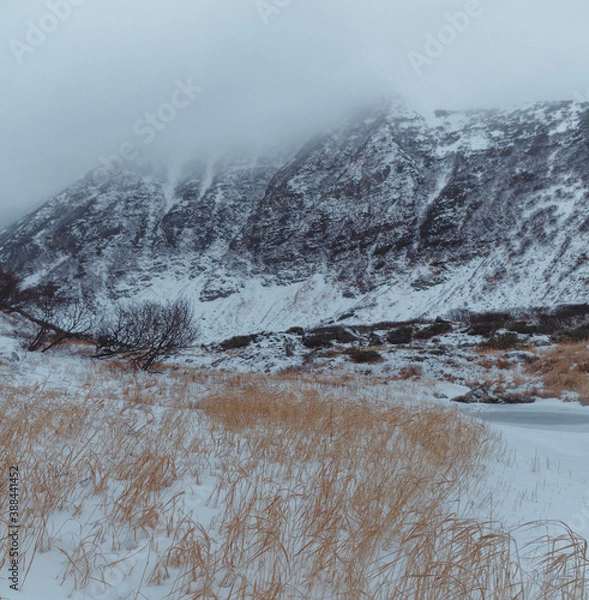 Obraz snow covered mountains