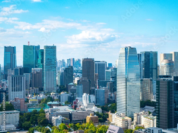 Obraz   【世界貿易センタービルより】東京都内、都市景観/六本木方面