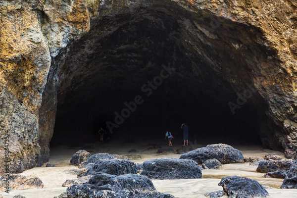 Obraz Huge sea cave