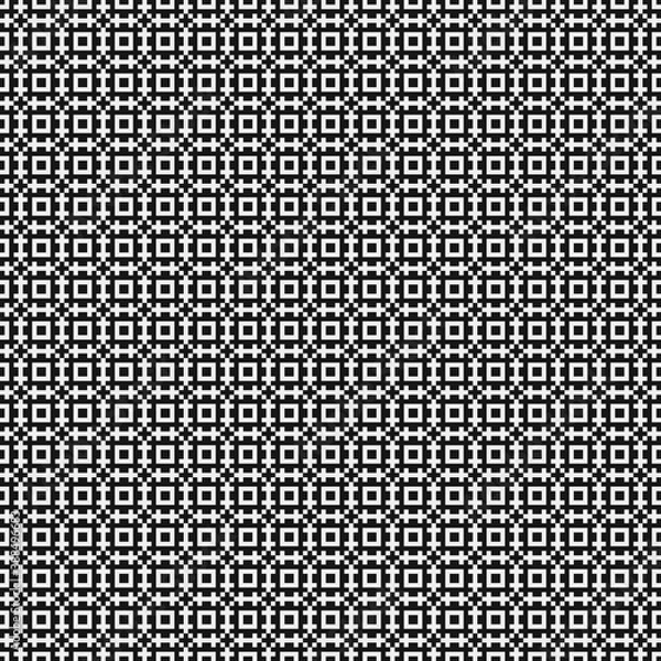 Fototapeta Abstract Cross Pattern Dots Logo generative computational art illustration