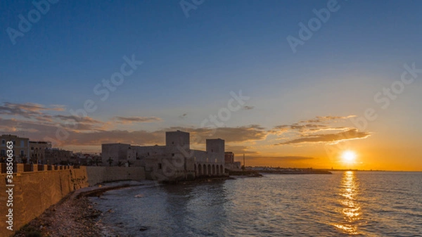 Obraz sunset over the harbor