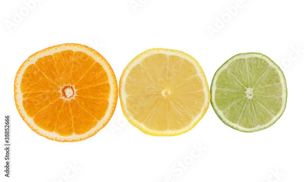 Fototapeta Orange, Lemon and Lime