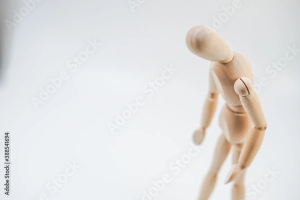 Fototapeta 木製の人形のイメージ
