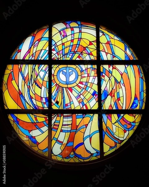 Obraz stained glass window