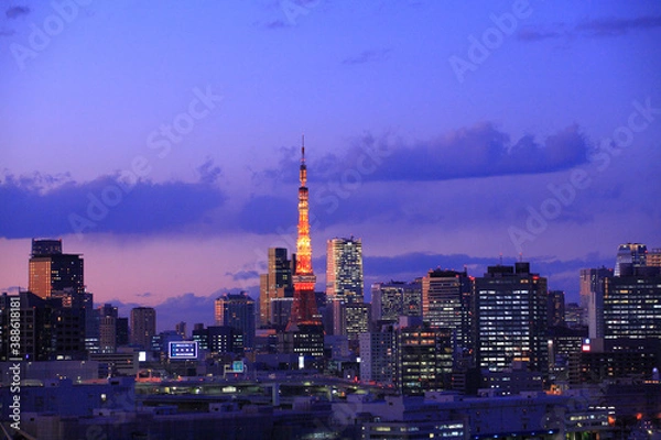 Fototapeta 東京港トワイライトタイム