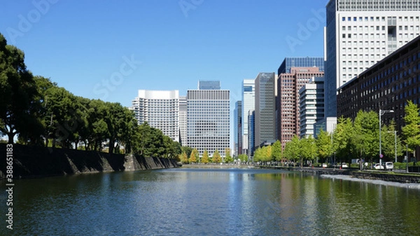 Fototapeta 東京の都市景観