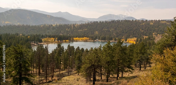 Obraz Fall 2020 along Marshall Pass