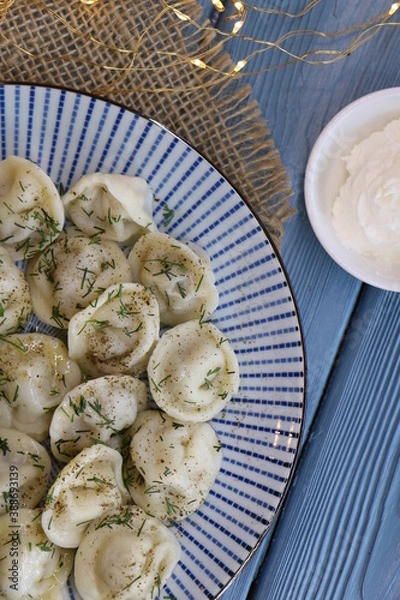 Obraz chinese steamed dumplings