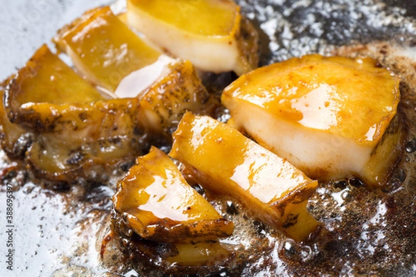 Fototapeta アワビステーキ