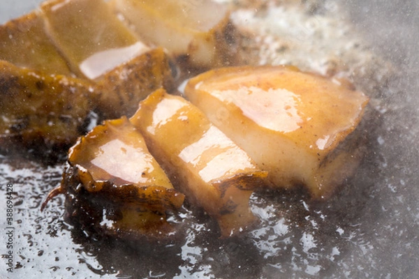 Fototapeta アワビステーキ