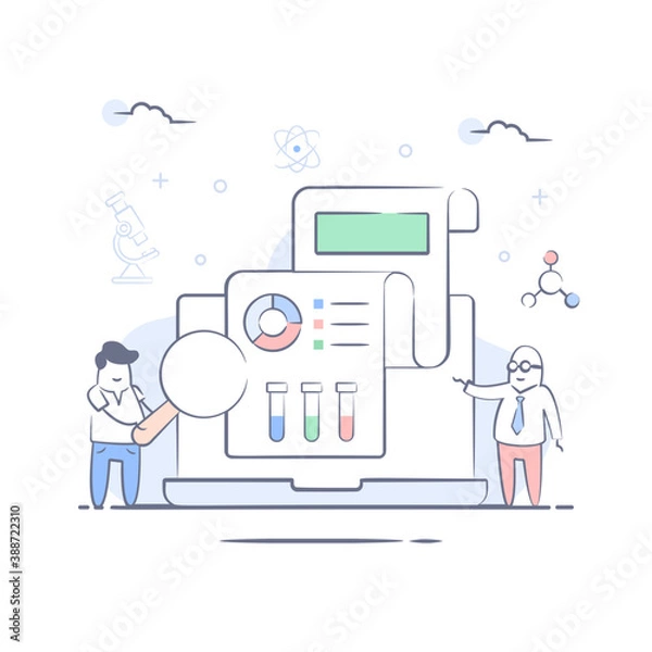 Fototapeta Data Science 