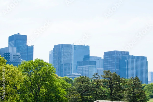 Fototapeta ビル群