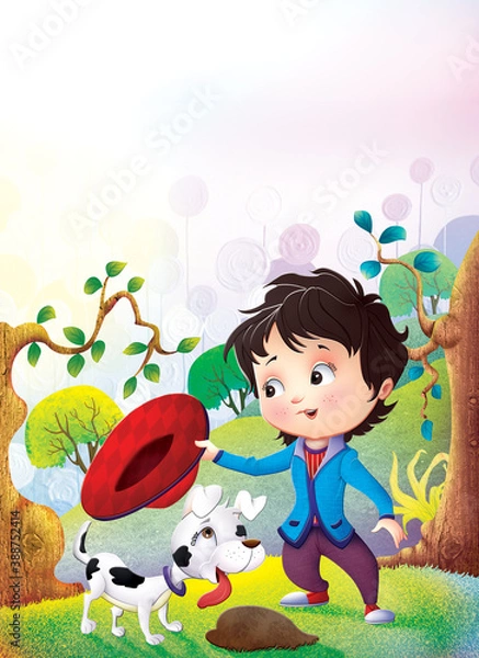 Fototapeta Illustration