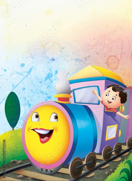 Fototapeta Illustration