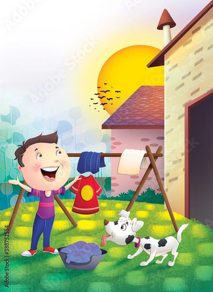 Fototapeta Illustration