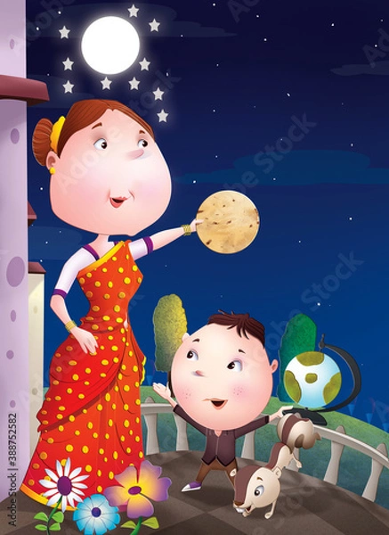 Fototapeta Illustration