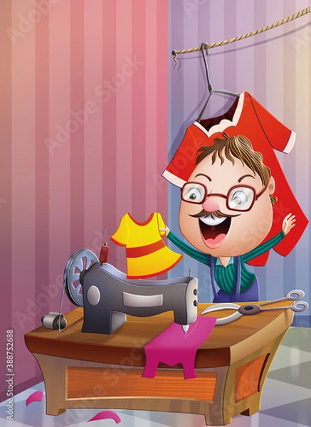 Fototapeta Illustration