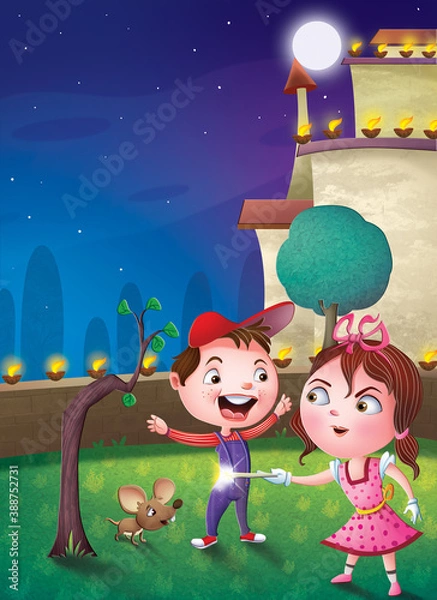 Fototapeta Illustration