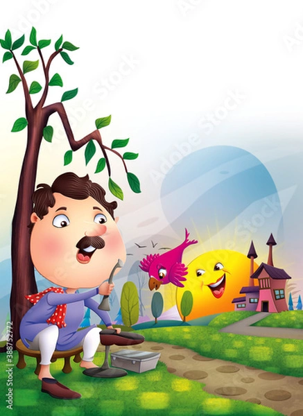 Fototapeta Illustration