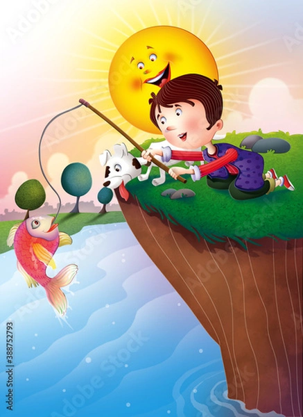 Fototapeta Illustration