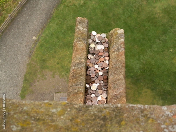 Fototapeta money drain