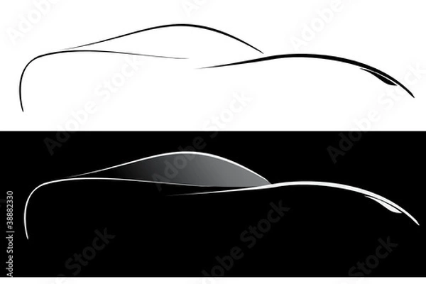 Obraz Vector series. prestigious sports machine