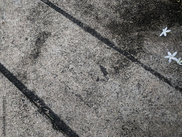 Fototapeta Black asphalt road surface texture