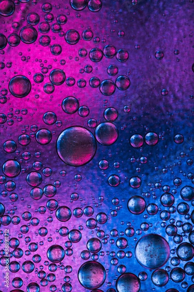 Obraz Color oil drop creative background image