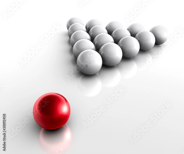 Fototapeta Teamkonzept