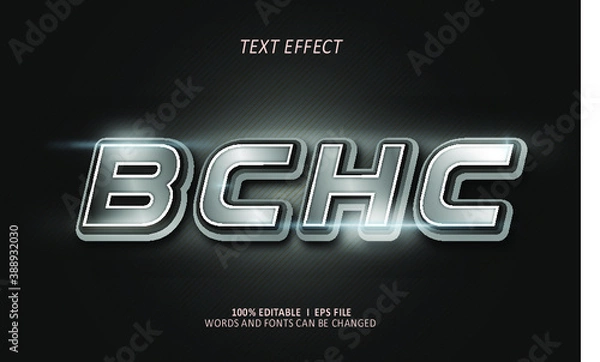 Fototapeta text effects editable