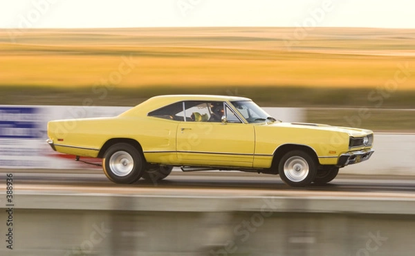 Obraz samochód mięśniowy