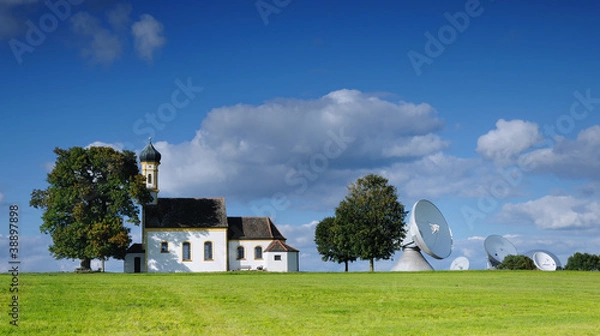 Obraz Satellitenschüssel