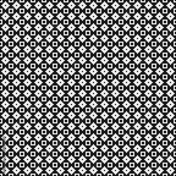 Fototapeta Abstract Cross Pattern Dots Logo generative computational art illustration