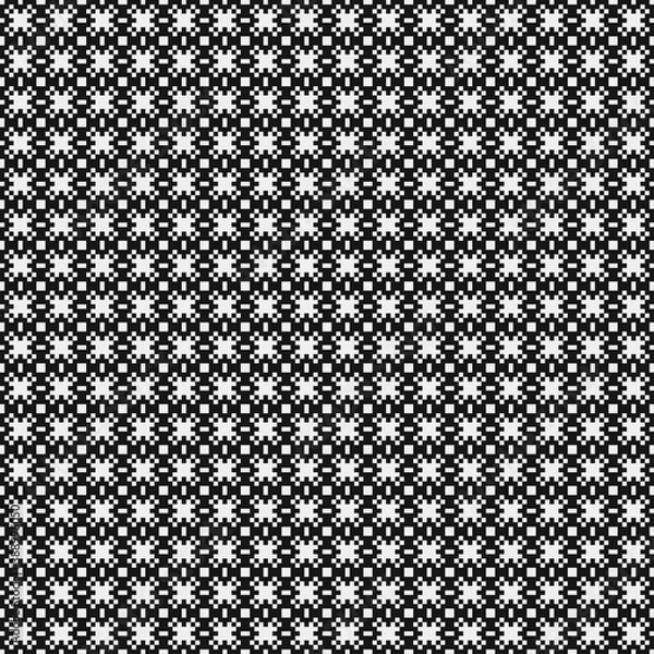 Fototapeta Abstract Cross Pattern Dots Logo generative computational art illustration