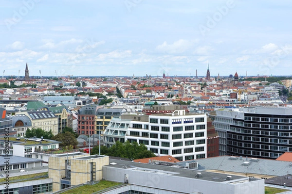 Obraz タワーから見るヨーロッパの街