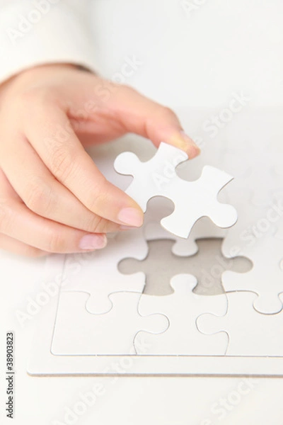 Fototapeta Jigsaw puzzle