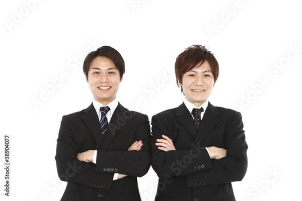 Fototapeta ビジネス・男性２人