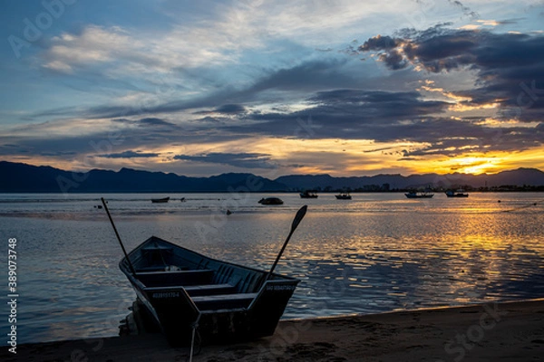 Obraz sunset at the beach
