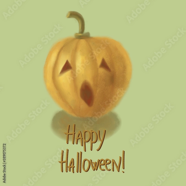 Obraz helloween illustration