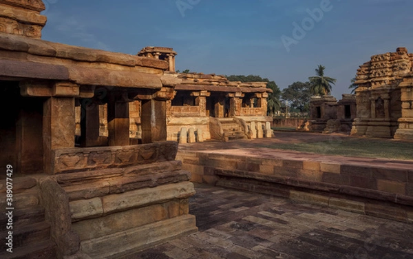 Obraz india, ancient temples in aihole