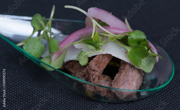 Obraz Steak Salad