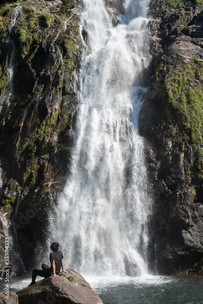 Obraz 屋久島「大川の滝」