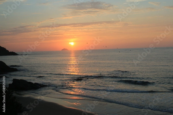 Obraz sunset on the beach