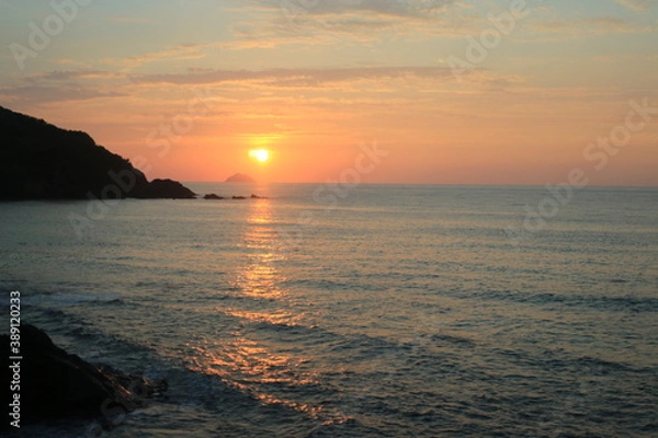 Obraz sunset over the sea